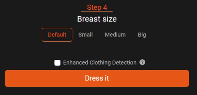 Breast size